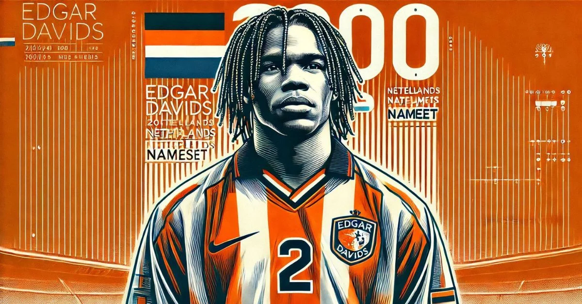 Edgar Davids 2000 Netherlands Nameset